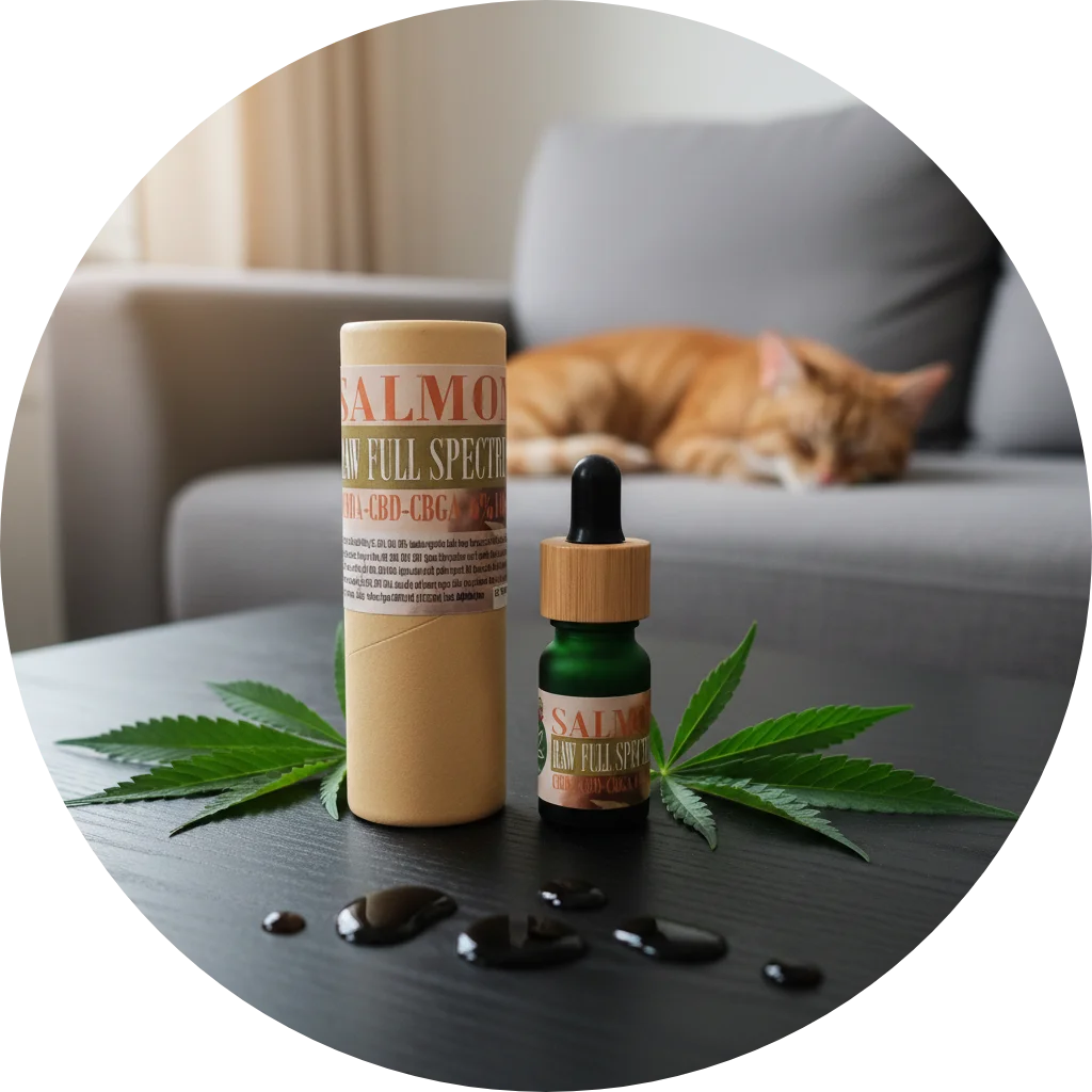 CBD RAW Full Spectrum Salmon 6% Pets | CBDITALY