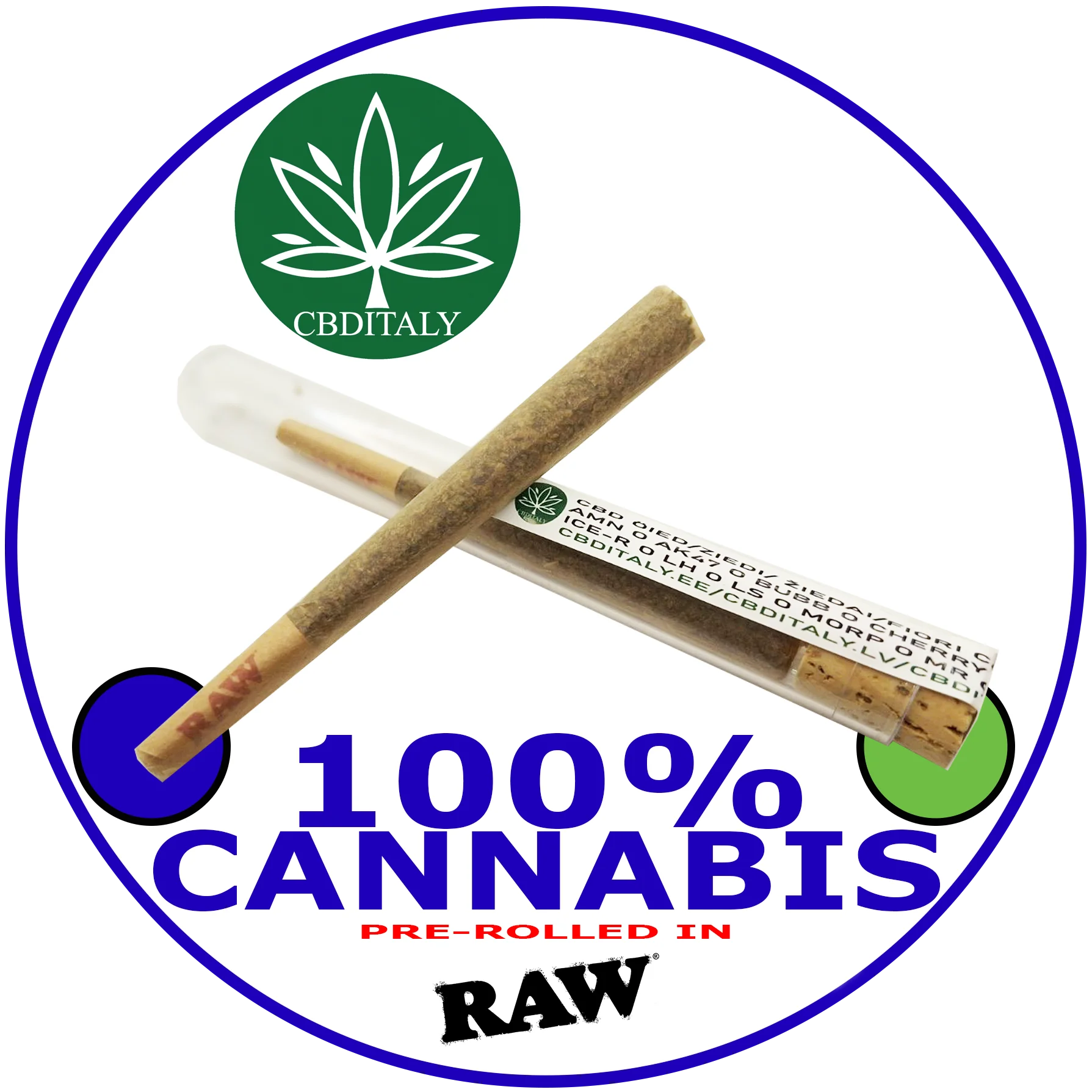 Premium Lemon Skunk CBD 21% Joint – 3-pack (3g)