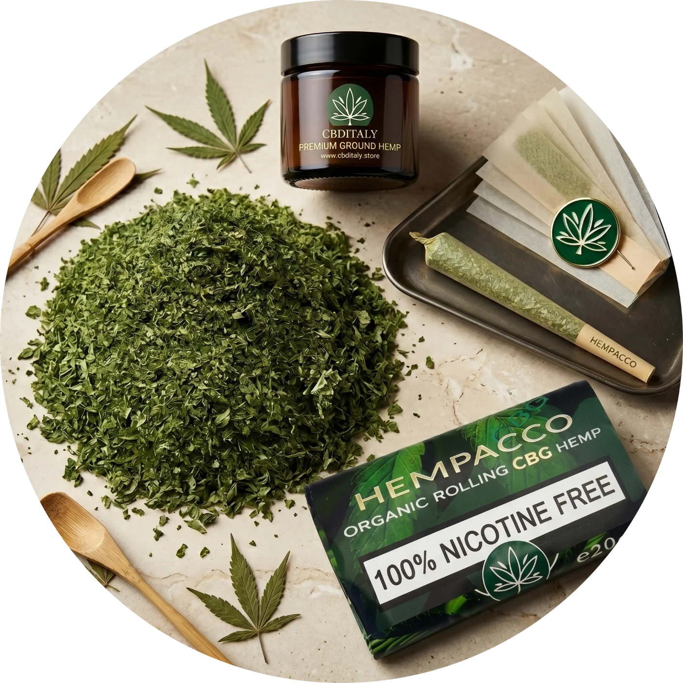 Hempacco CBG 7% 20g (100% hemp) | CBDITALY