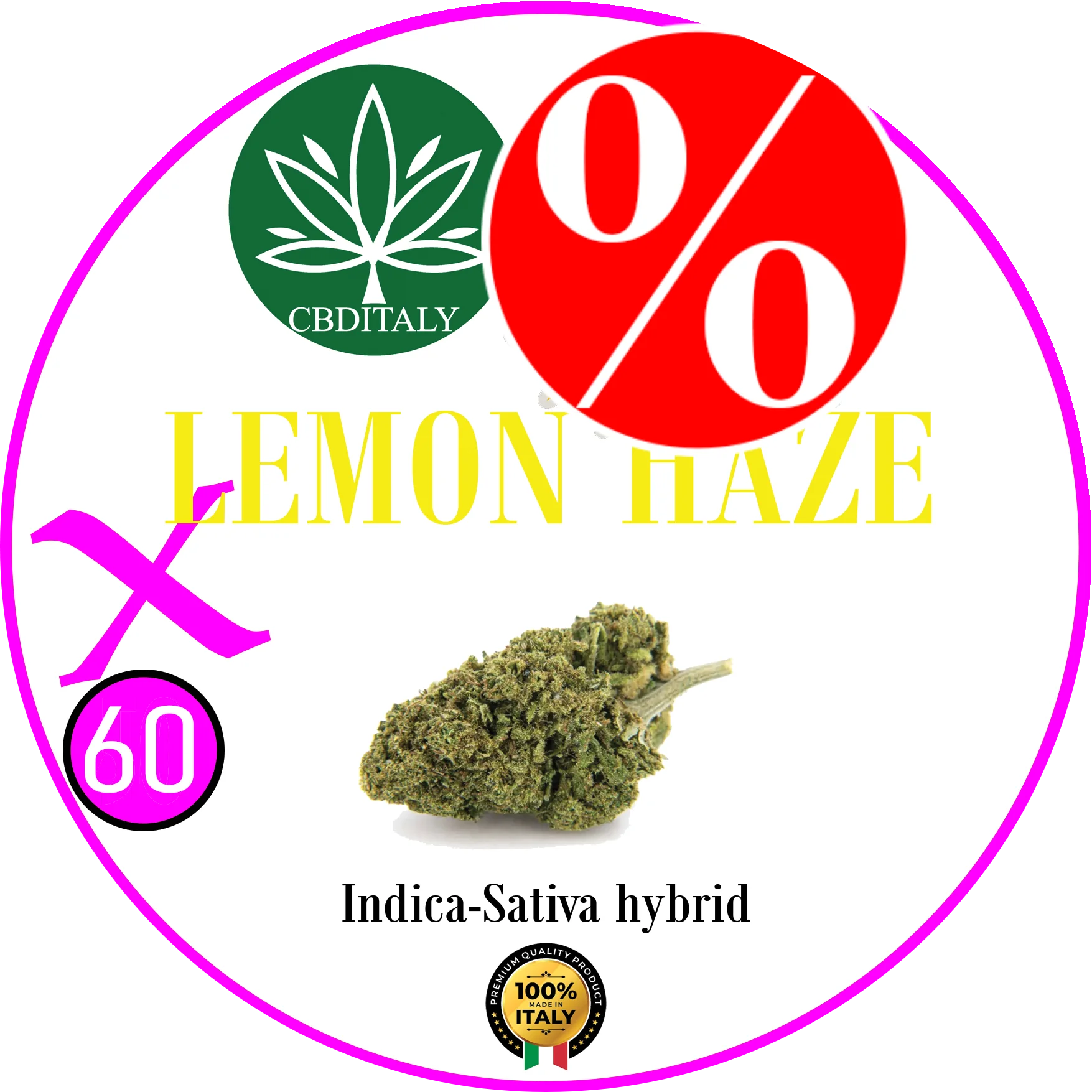 Lemon Haze x HHCP-M 60% 10g Outlet | CBDITALY