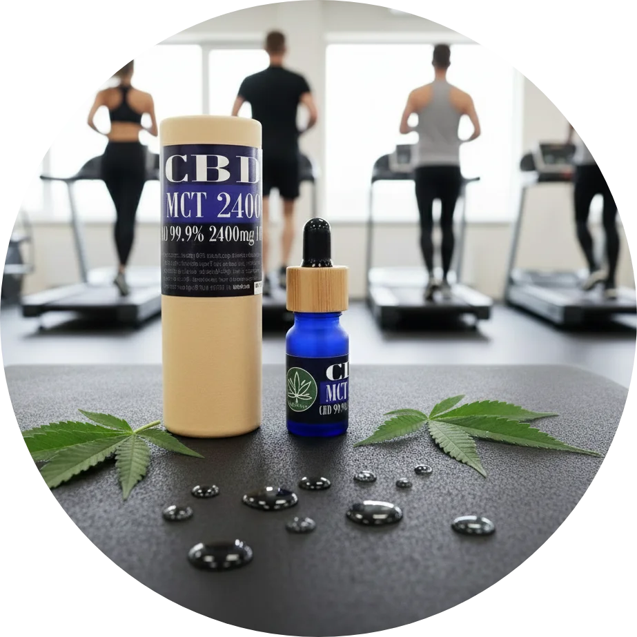 CBD 24% MCT Oil THC Free SPORTLINE | CBDITALY