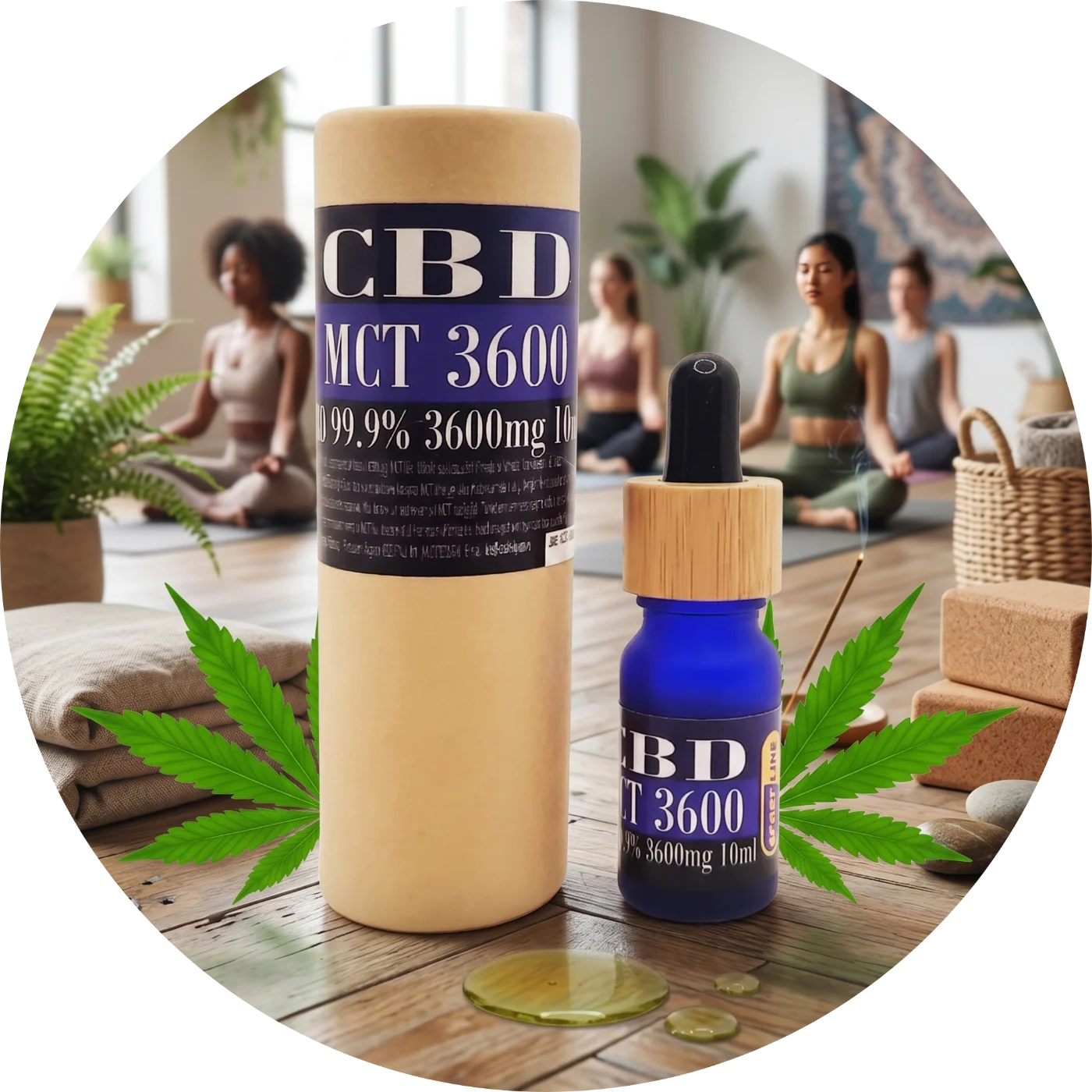 CBD 36% MCT Oil THC Free SPORTLINE