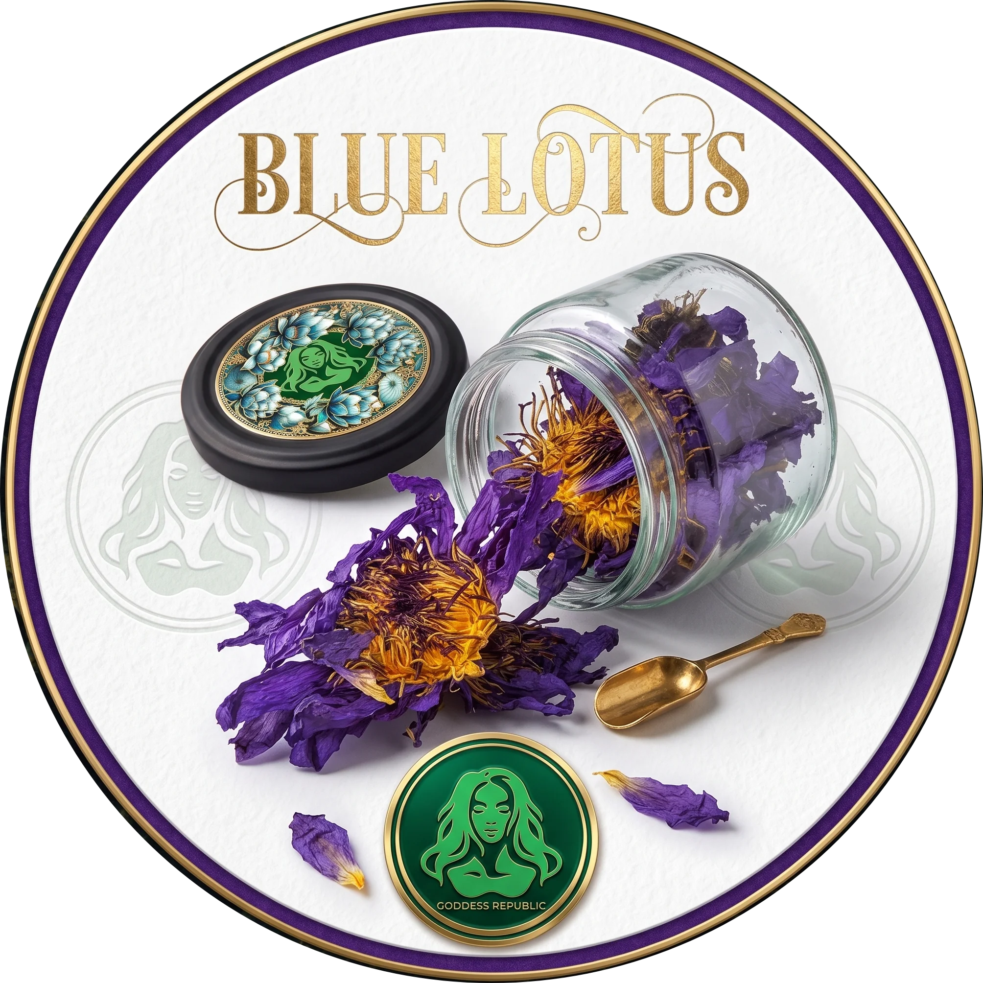 Blue Lotus - Green Goddess Republic
