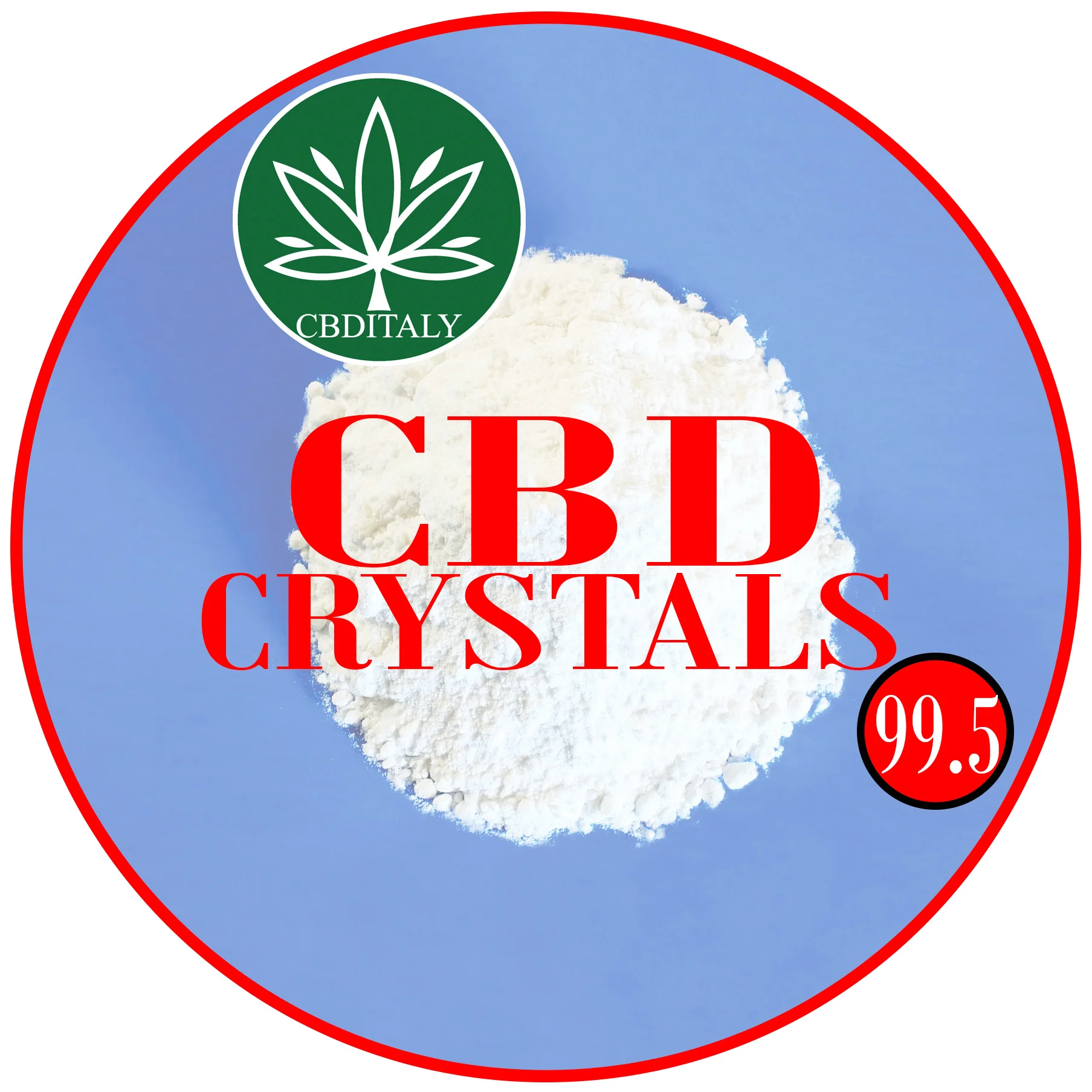 CBD kristallid 99,5% puhas kannabidiool 2g