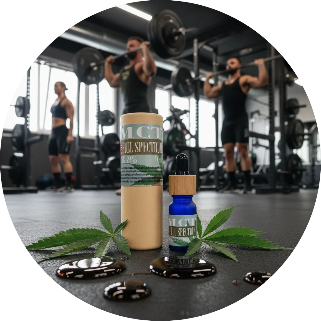 CBDITALY CBG Cannabis õli 24% ACTIVE FULL SPECTRUM pudeli detailvaade kanepilisandist