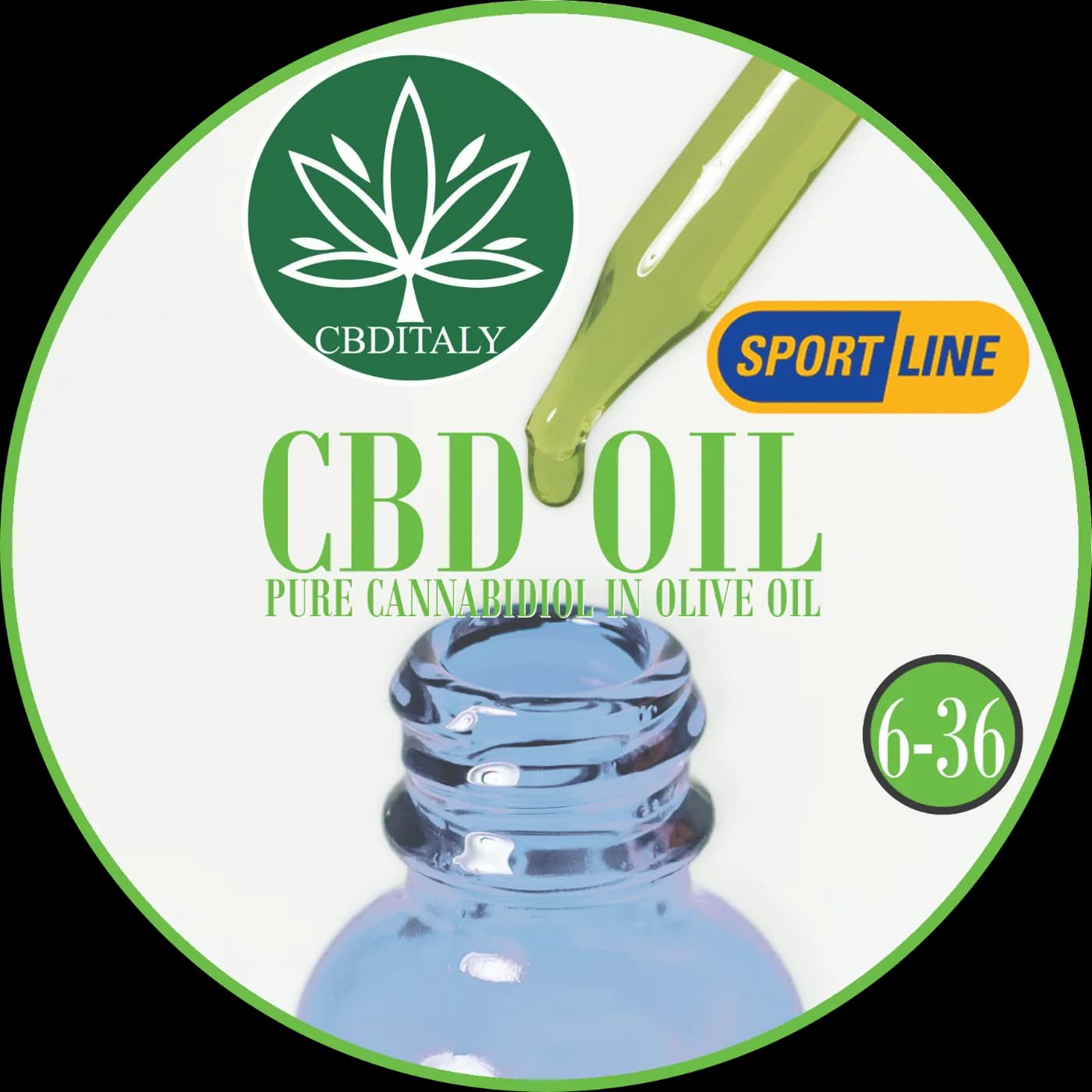 CBD Oliivioli 24% SPORTLINE